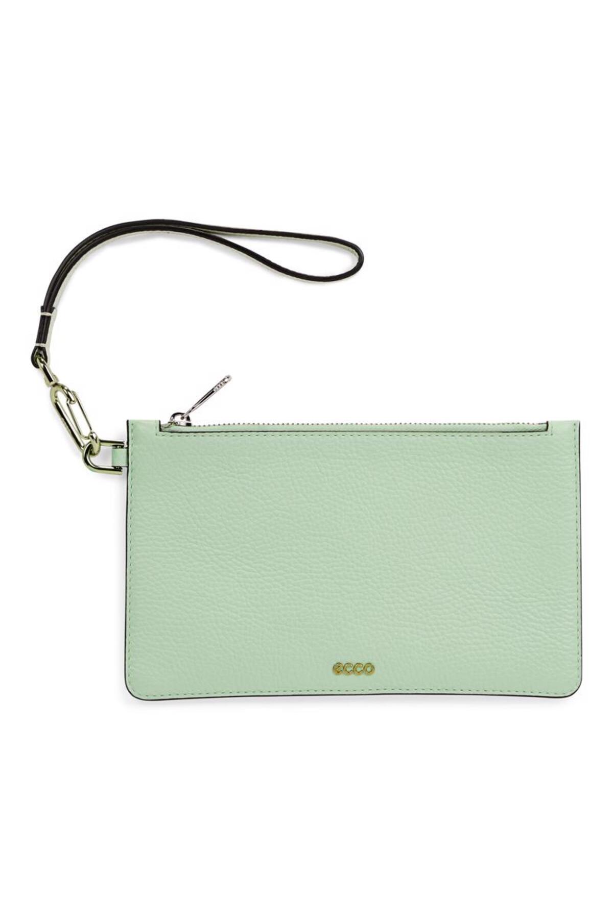 Ecco Wristlet Pebbled Leather  Cüzdan