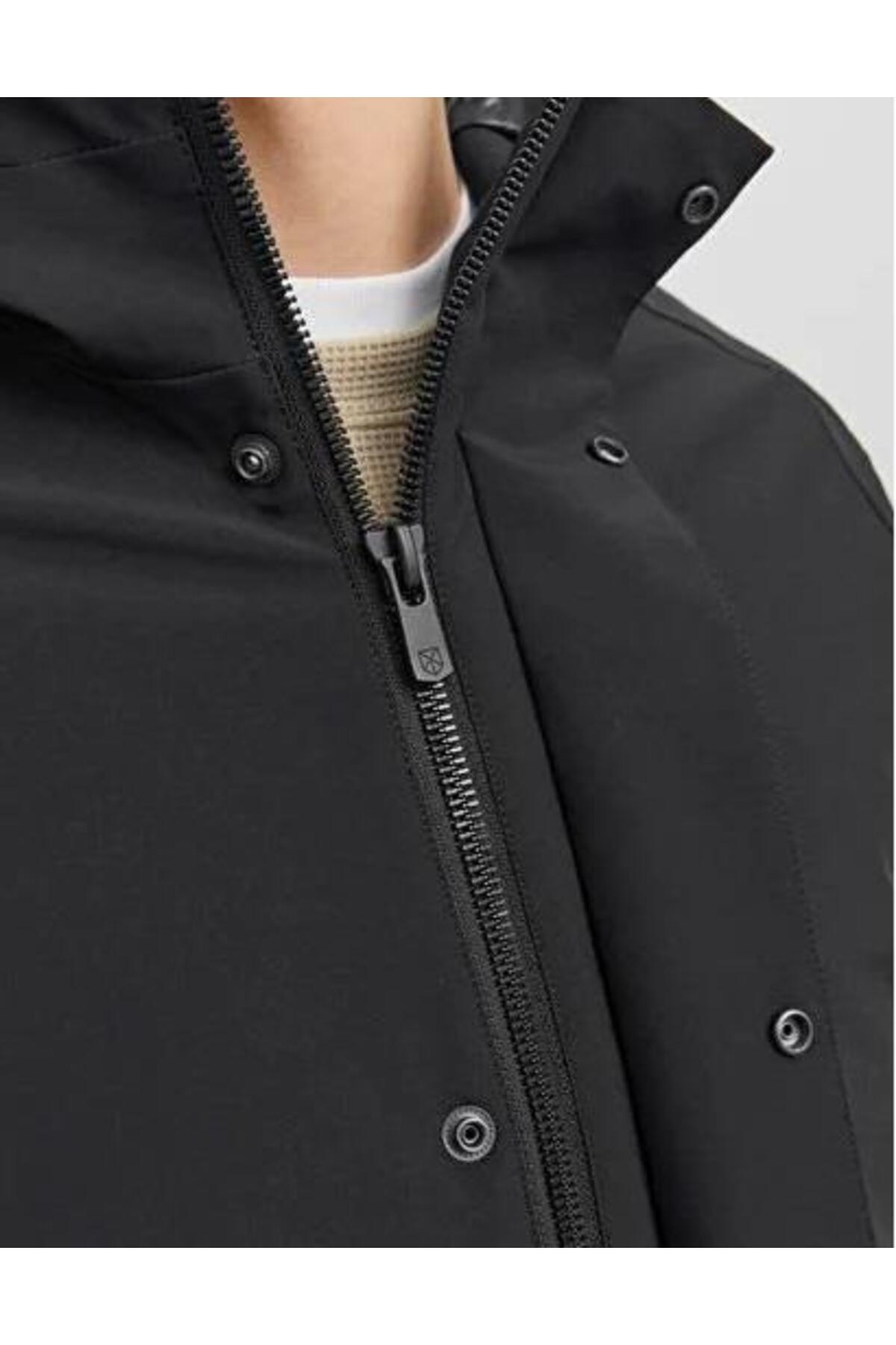 کاپشن مردانه راسته آستین بلند | جک اند جونز Jack & Jones 12238720 - تصویر 4