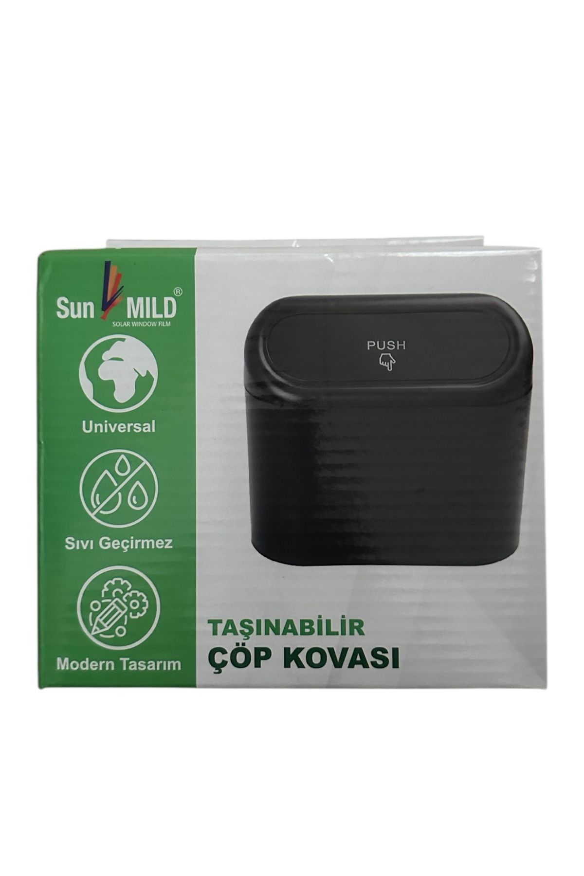 sun mild Sunmild araç çöp kovası