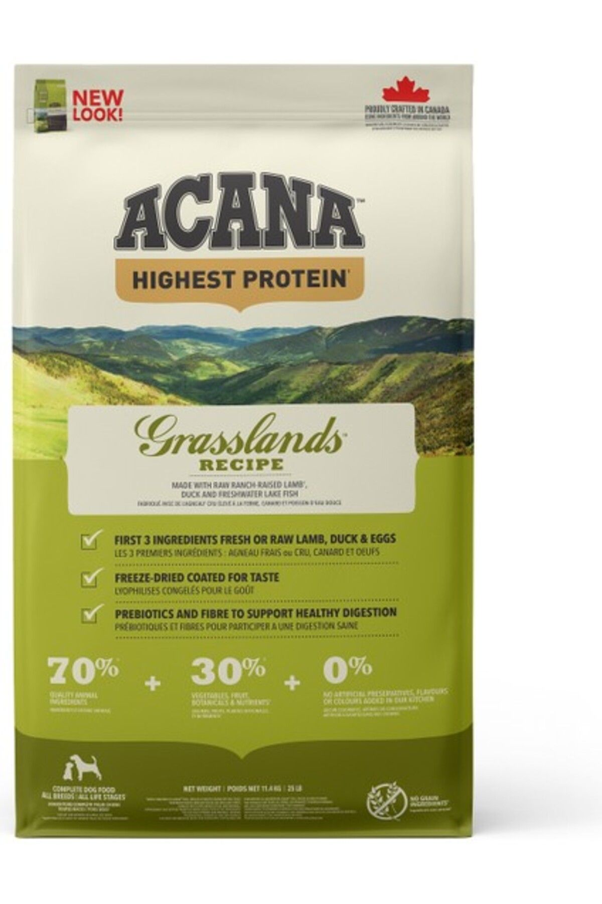 Acana Grasslands Köpek Maması 11,4Kg