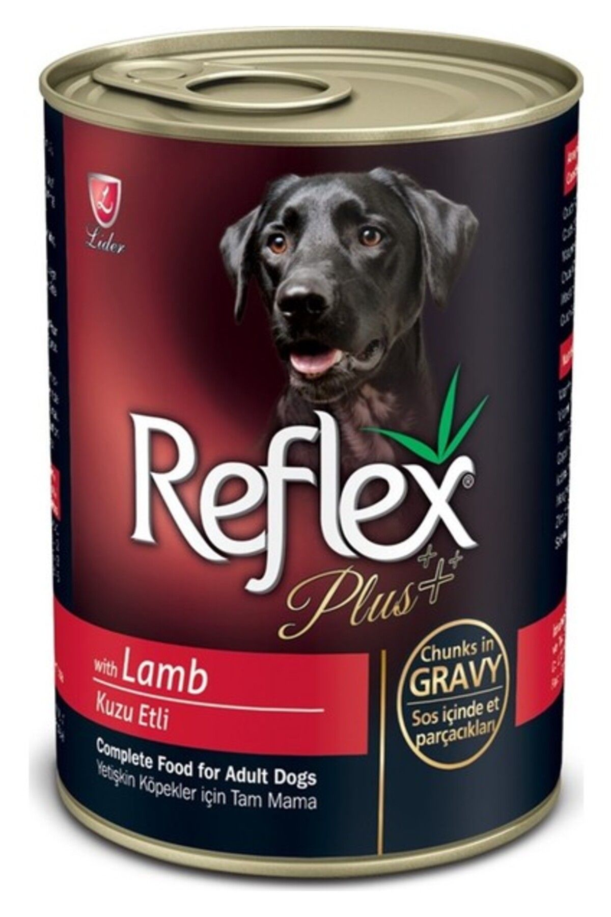 Reflex Plus Kuzulu Köpek Konserve Sos Içinde Et Parçacıklı 400 gr