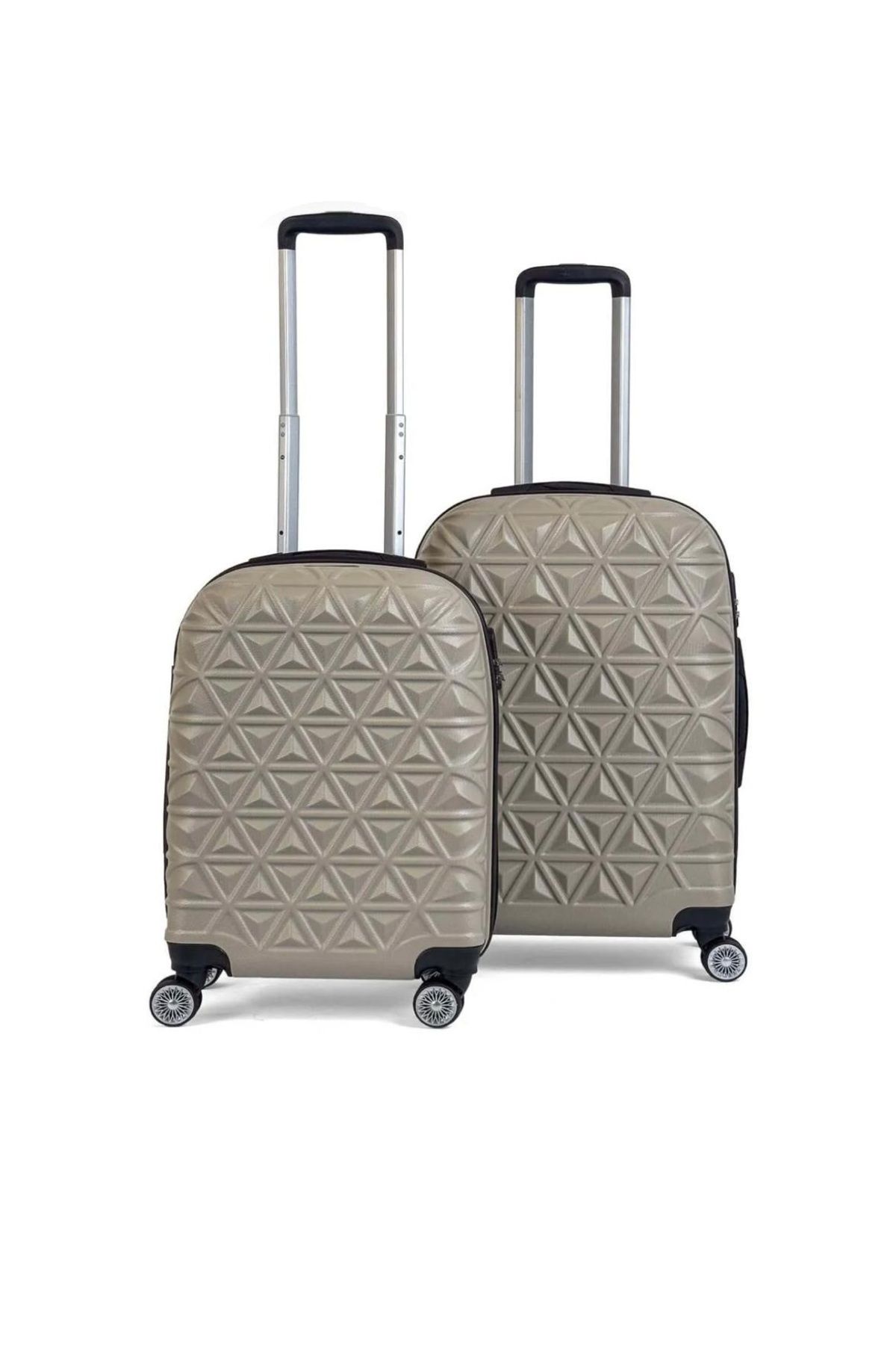 Reymond Luggage Piramit Desen ABS Seyahat Valizi, Canyon Serisi, Kabin Boy&Orta Boy