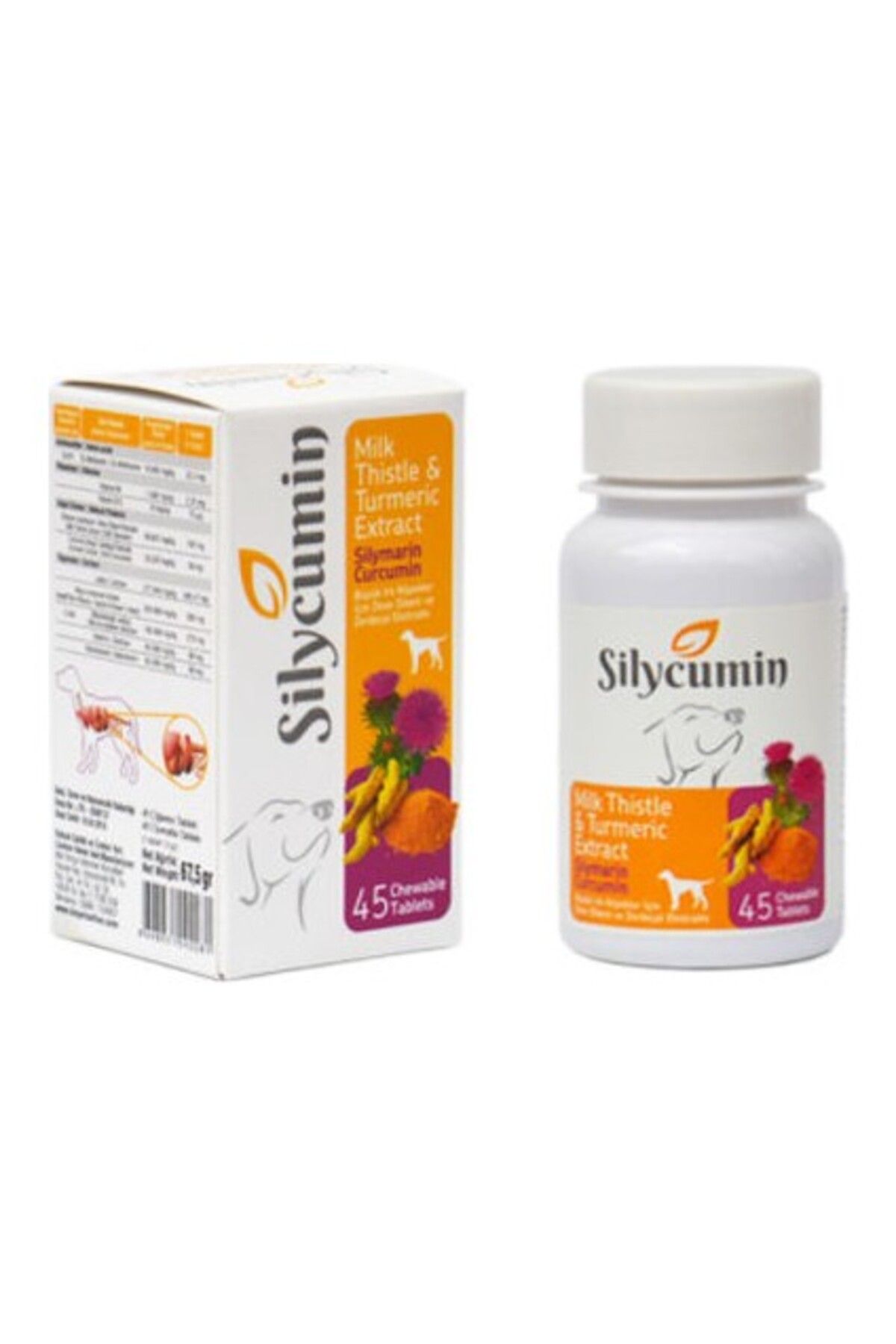 Orqinel Silycumin Köpekler İçin Destekleyici Tablet ( 45 Tablet)