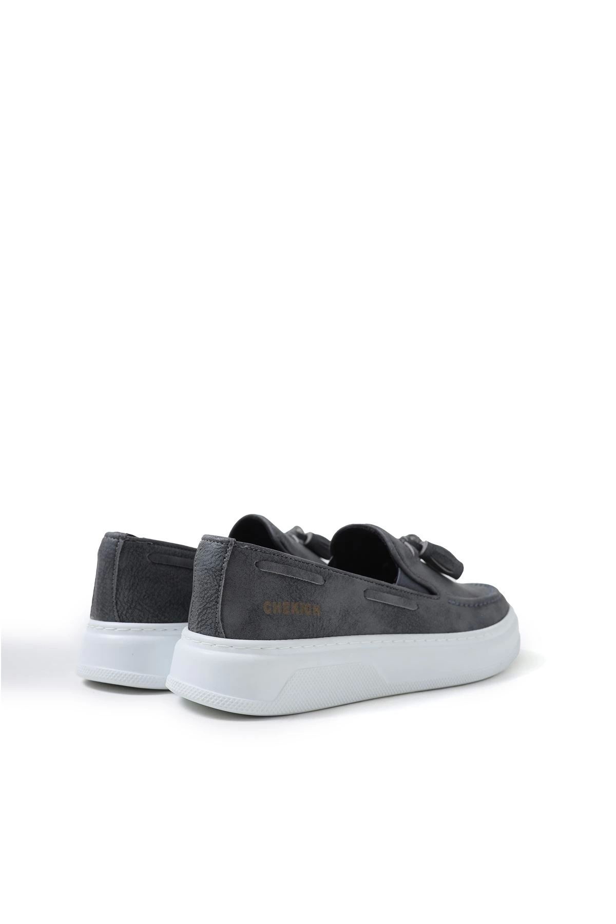 Chekich-Men's Loafer X Ch127 Cbt - Anthracite Shoes 6