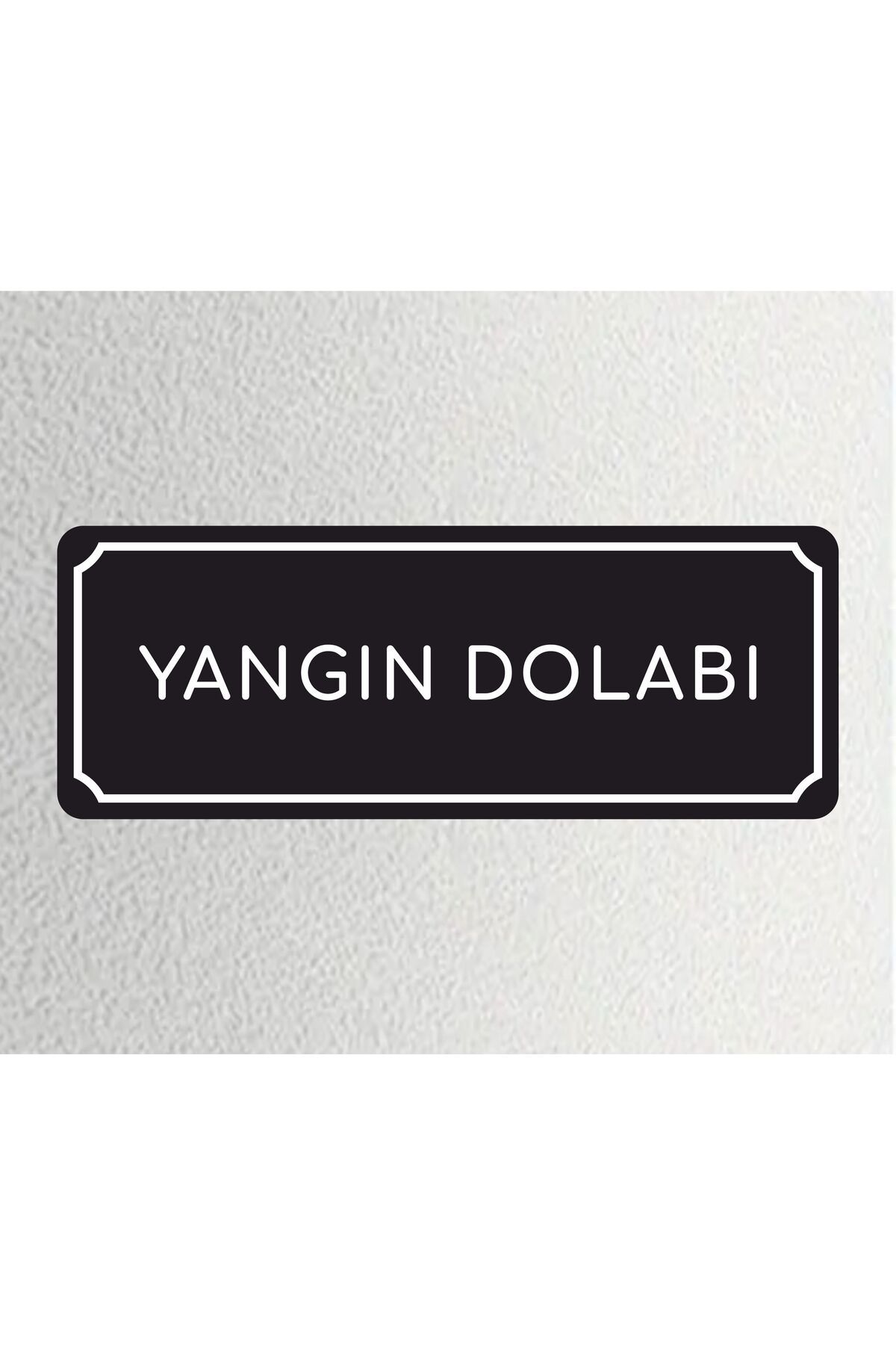 zafrakreklam YANGIN DOLABI-Ofis Departman Kapı İsimliği, Yönlendirme Levhası 24x9 Cm 4mm