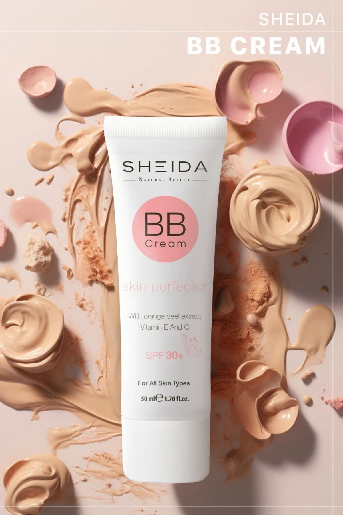 Sheida-Extra Light Bb Cream - Perfect Coverage, Wrinkle Tone Equalizer, Spf30 Matte Cream 3