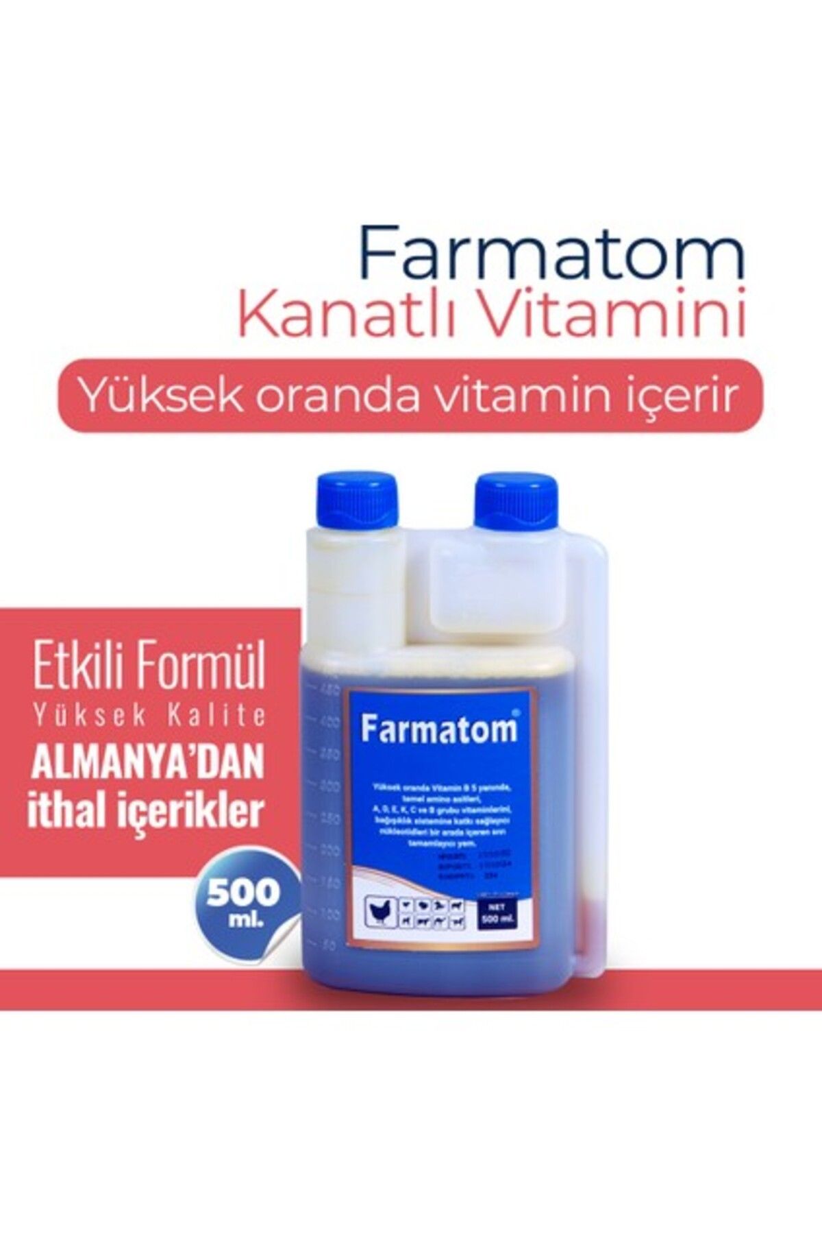Royal Canin Royal İlaç Farmatom Kanatlı Vitamini 500 ml