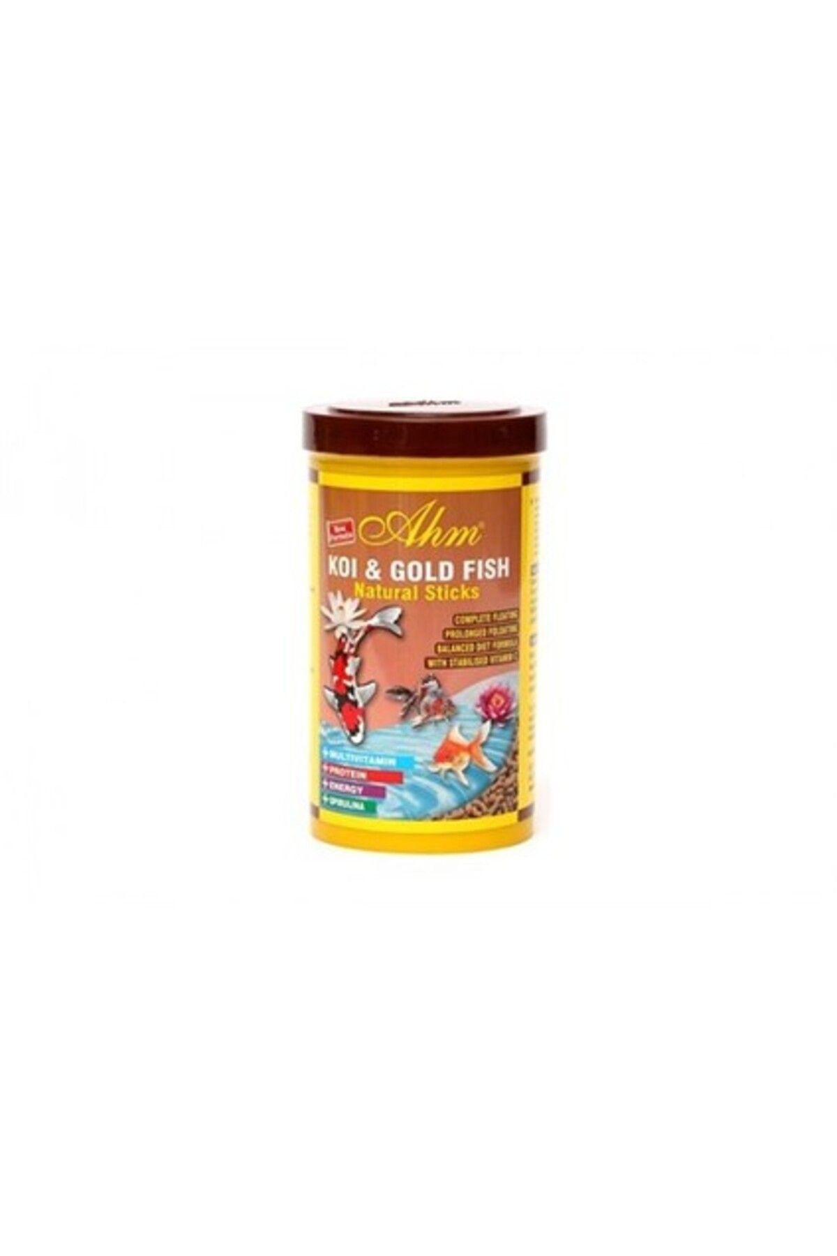 Orqinel Balık Yemi Koi Goldfish Natural Sticks 1250 Ml