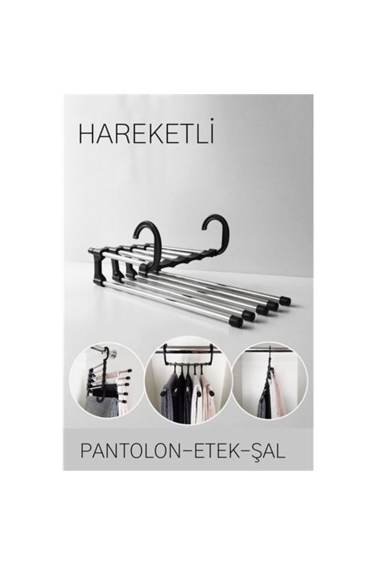 Yıldızan Pantolon Askısı Etek Şal Havlu