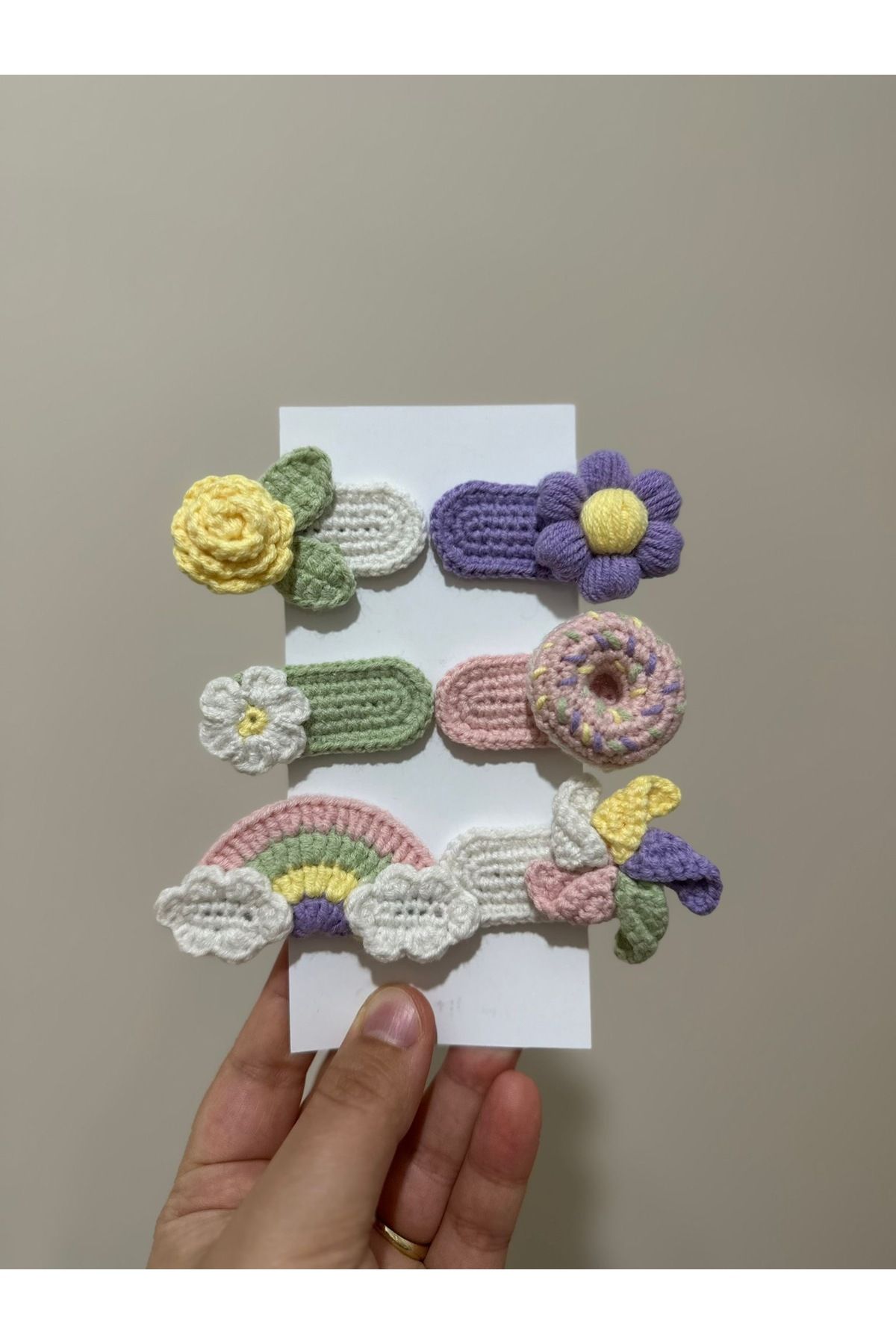 ParyaTasarım Amigurami toka- çıt çıt toka - toka