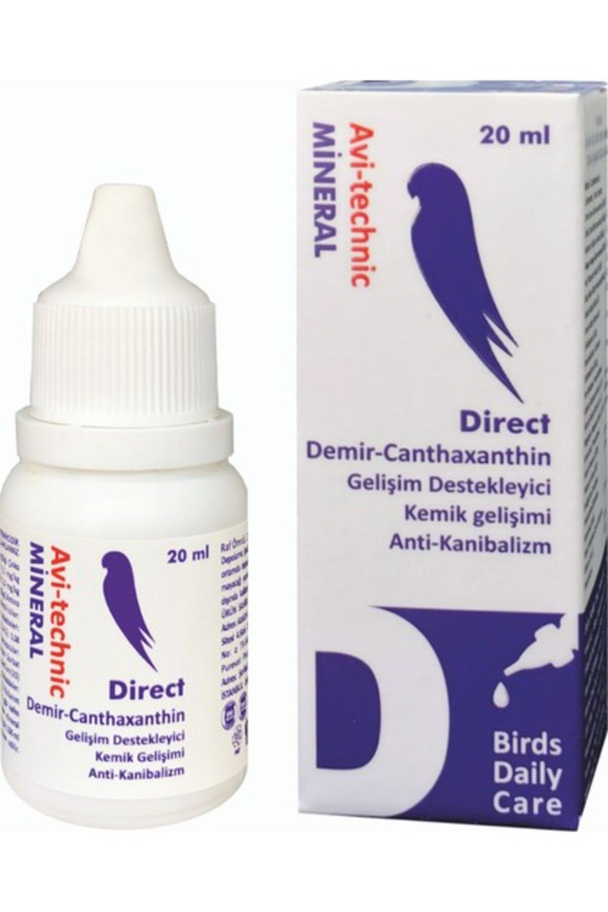 Orqinel Avi Technic Direct / Kafes Kuşları Için Demir-Canthaxanthin