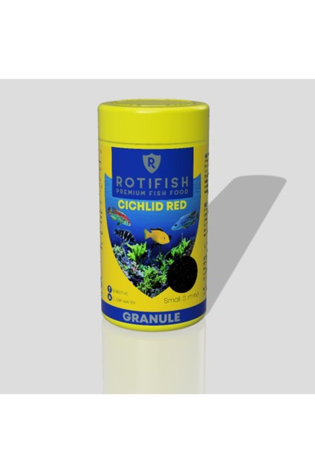 Orqinel Rotifish Cichlid Red Small (1 mm) 100ml (37 Gr.) (Etçil Ciklit Balıklarınız İçin)