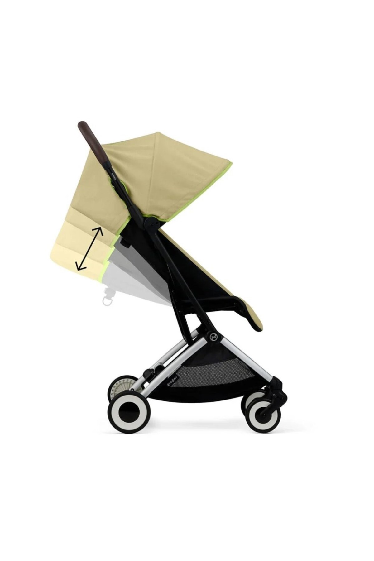Cybex Orfeo (nature green) (kabin boy bebek arabası) fotoğrafı 3 (önizleme)