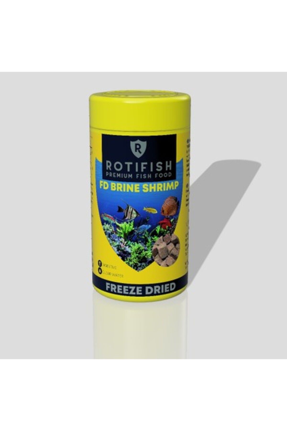 Orqinel Rotifish Fd Brine Shrimp 100Ml (10Gr.) Kurutulmuş Artemia Küp Formunda