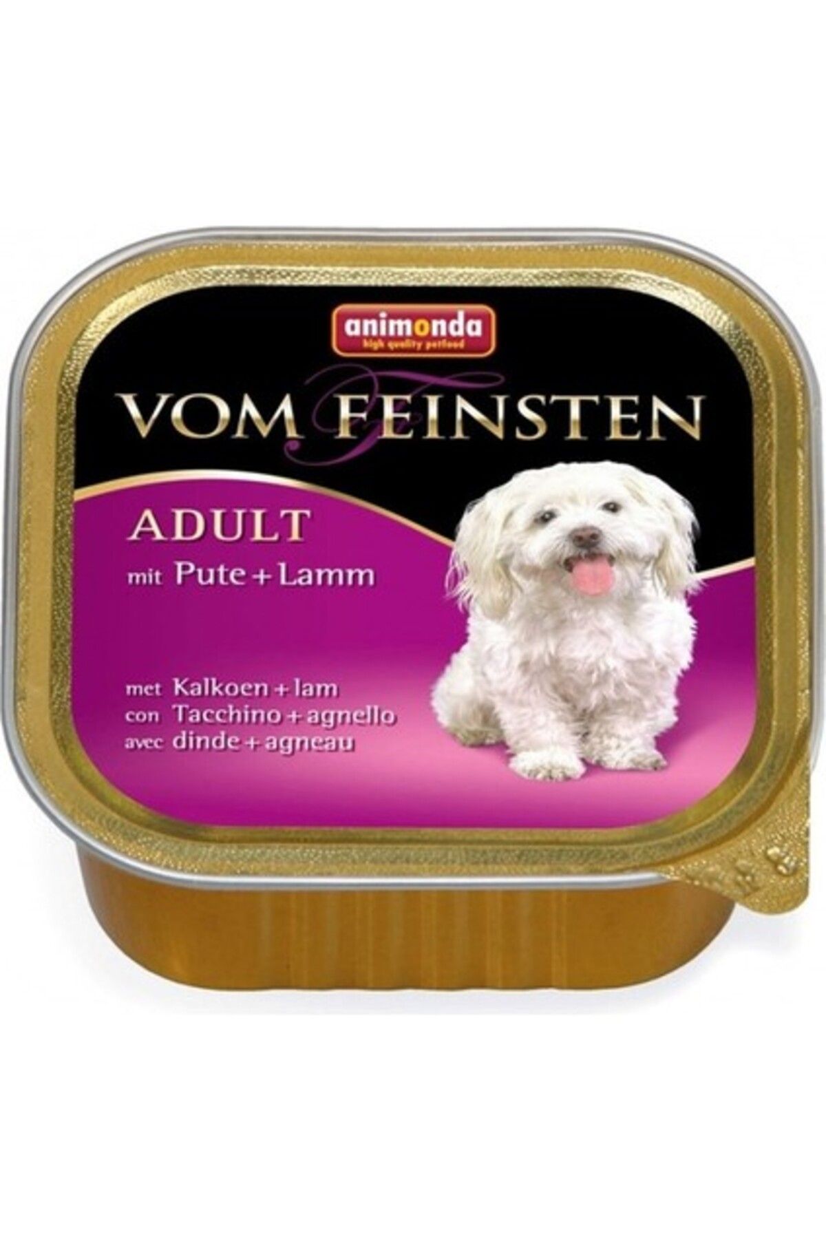 Animonda Hindi ve Kuzu Etli Yetişkin Köpek Konserve Maması 150 Gr