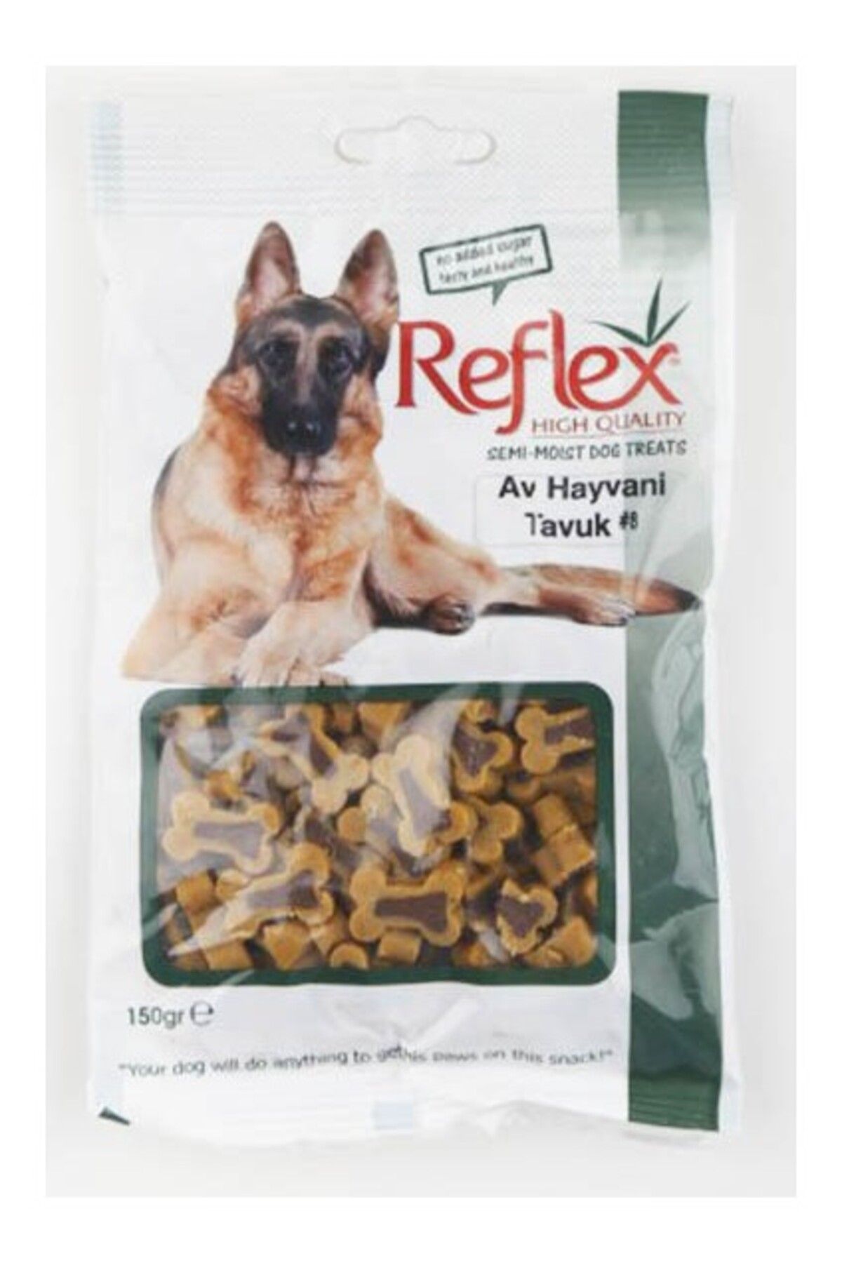 Reflex Semi Moist Av Hayvanı Ve Tavuklu Köpek Ödül Maması 150 gr