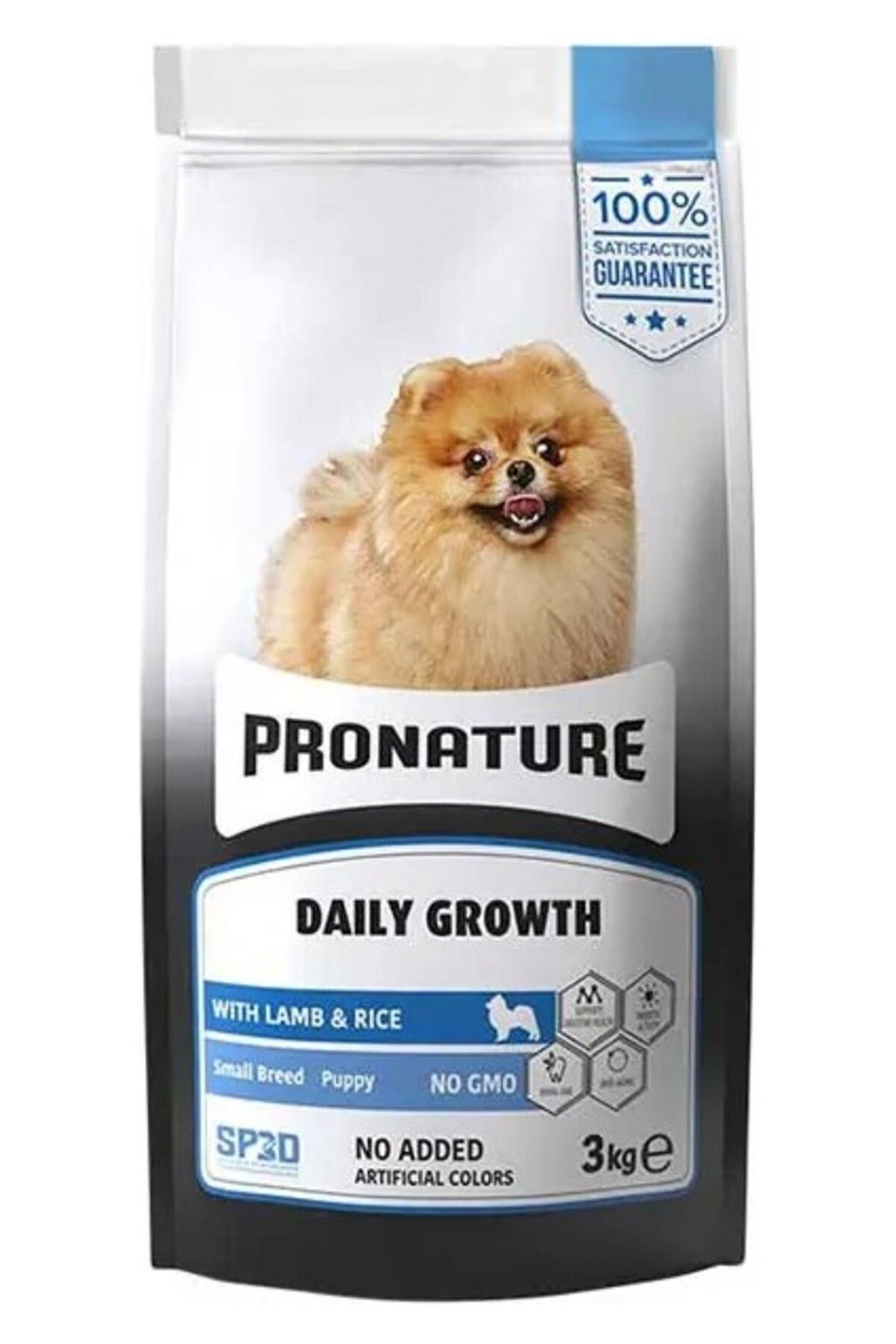 pronature Daily Growth Kuzu Eti ve Pirinçli Küçük Irk Yavru Köpek Maması 3kg