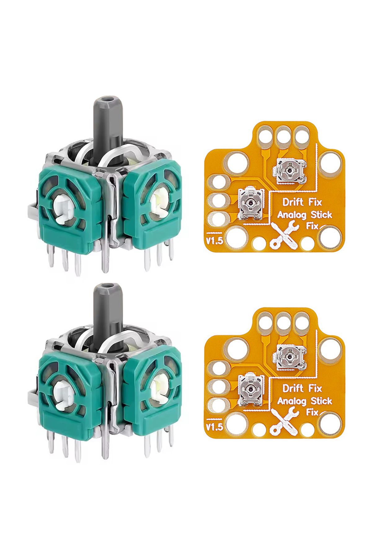 POPKONSOL Xbox One Analog Drift Fix 2+2 Set Xbox One Kol Joystick Motor Tamir Yedek Parça