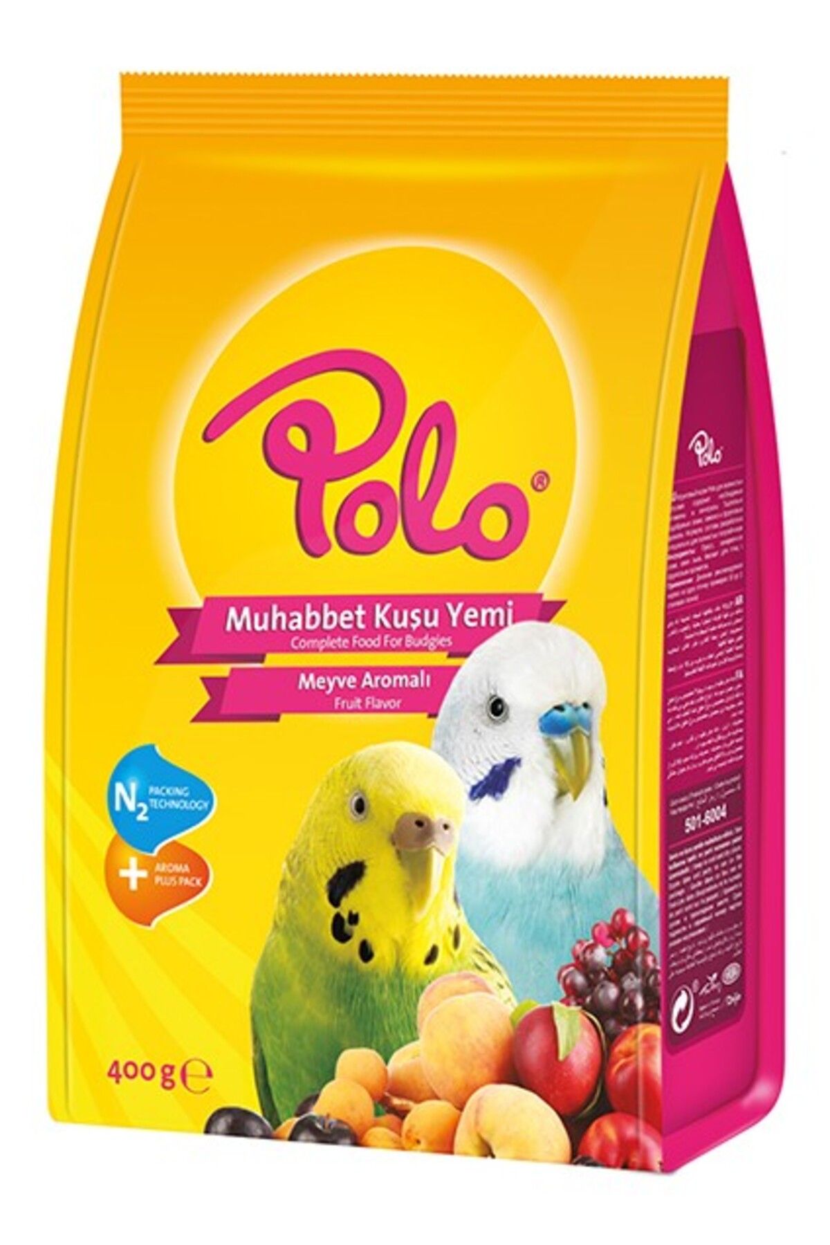 Orqinel Polo. Meyve Aromalı Muhabbet Yemi 400gr