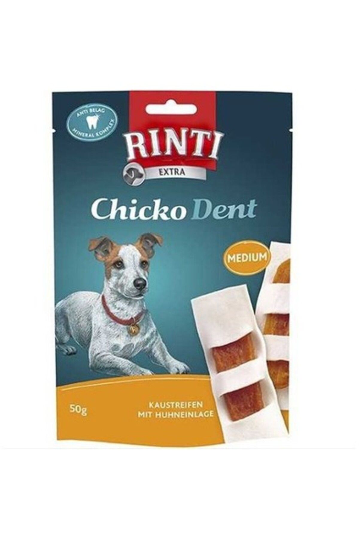 Rinti Chicko Tavuklu Dental Diş Sağlığı Destekleyici Köpek Ödülü 50 gr