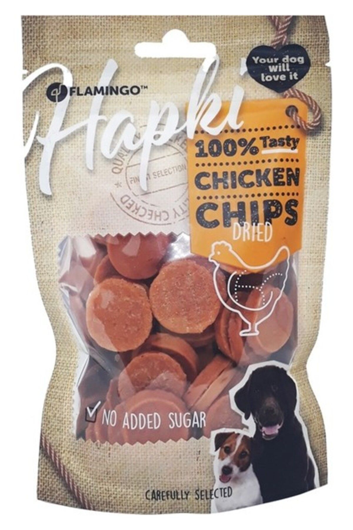 Flamingo Hapki Cips Tavuklu Köpek Ödülü 85 gr