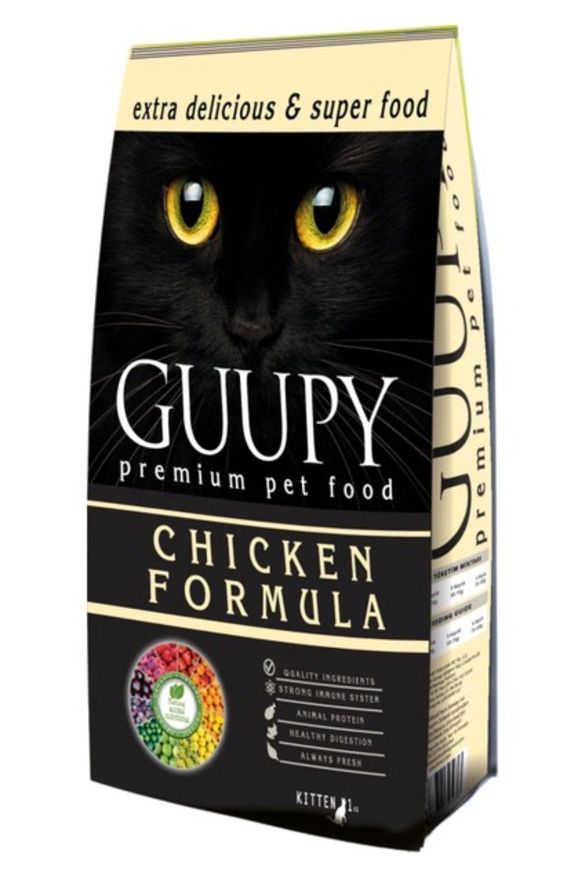 GUUPY Yavru Kedi Maması Tavuklu 1 kg