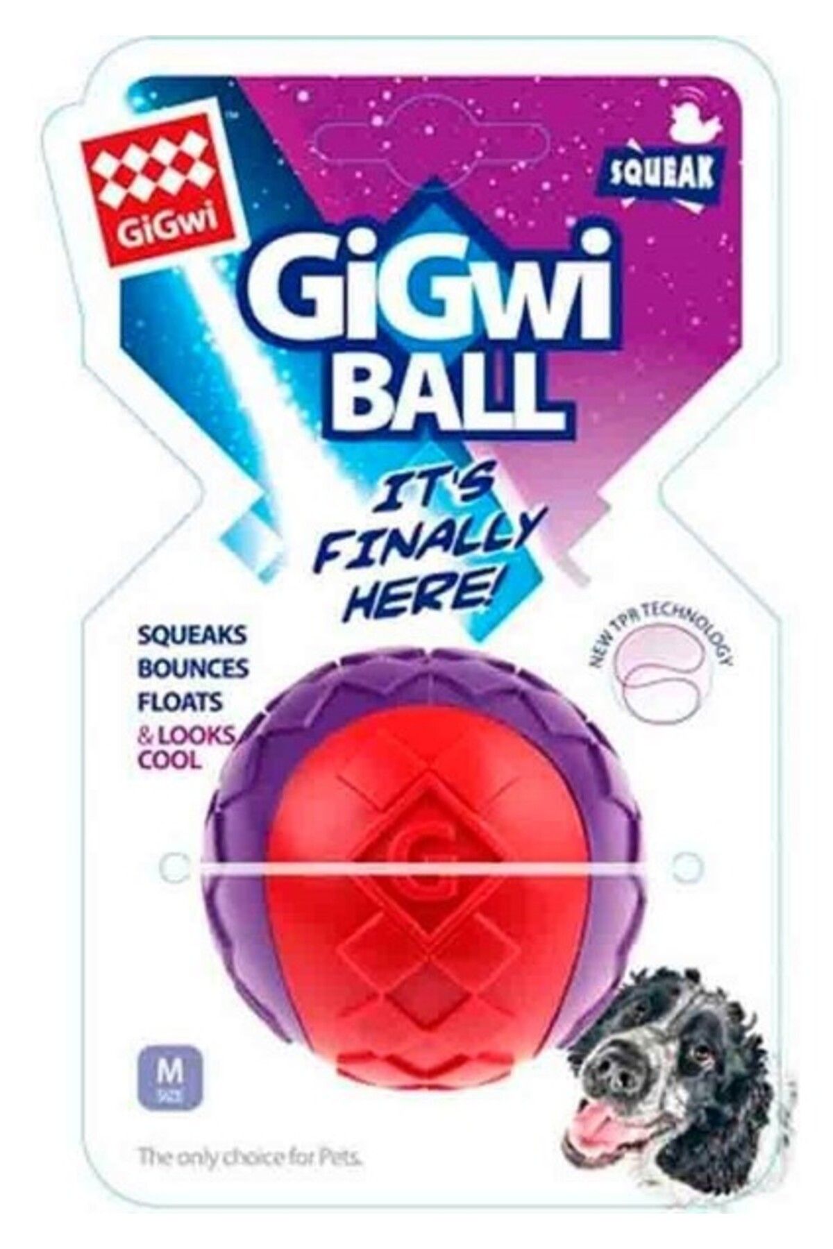 Gigwi Ball Köpek Oyuncağı Sert Top 6 cm