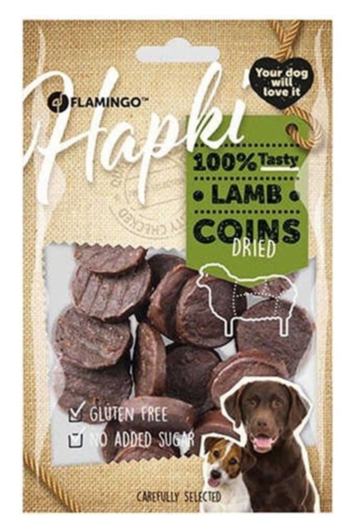 Flamingo Hapki Lamb Coins Köpek Ödülü 85gr