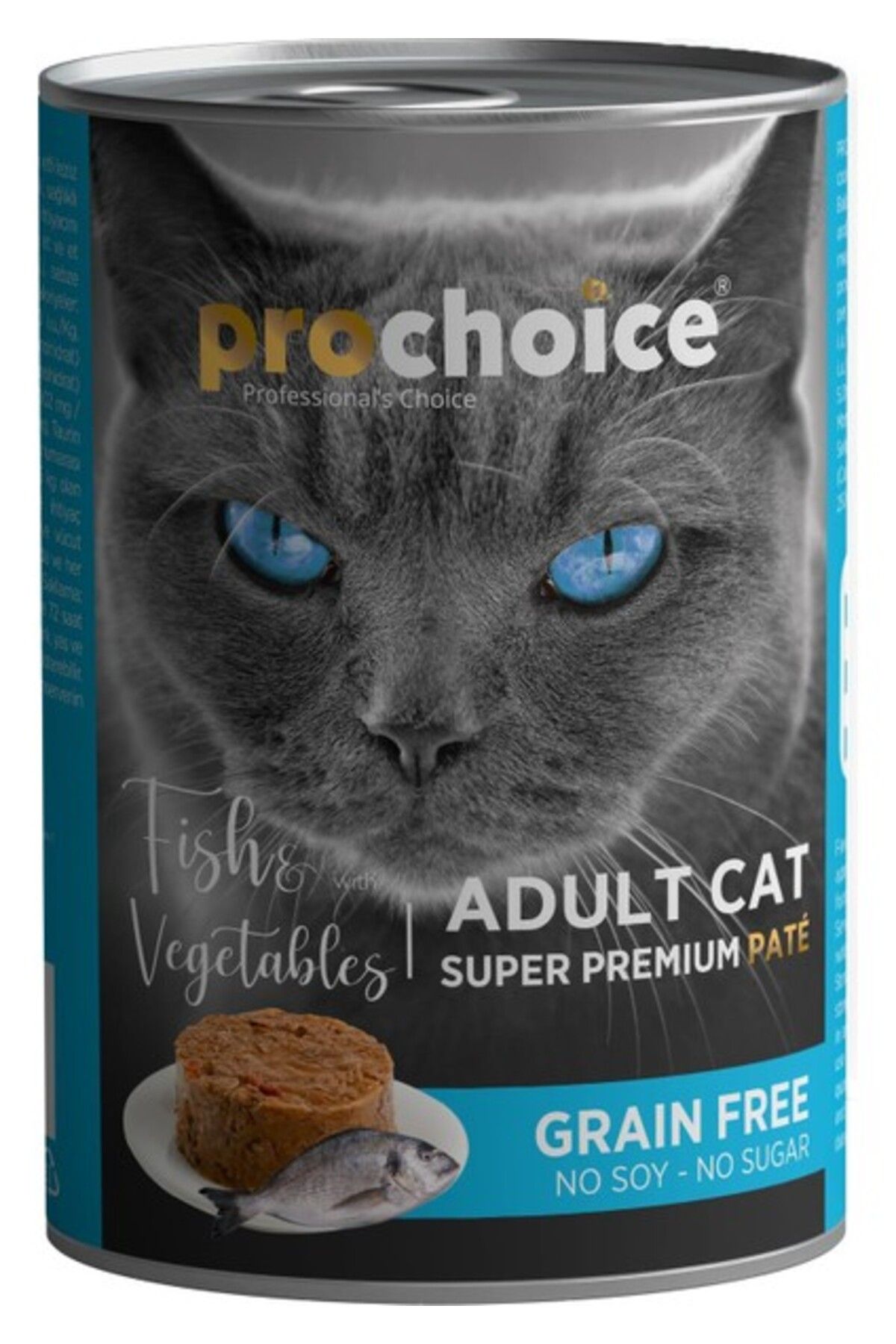 ProChoice Pro Choice Adult Balık Ve Sebzeli Yetişkin Konserve Kedi Maması 400 Gr