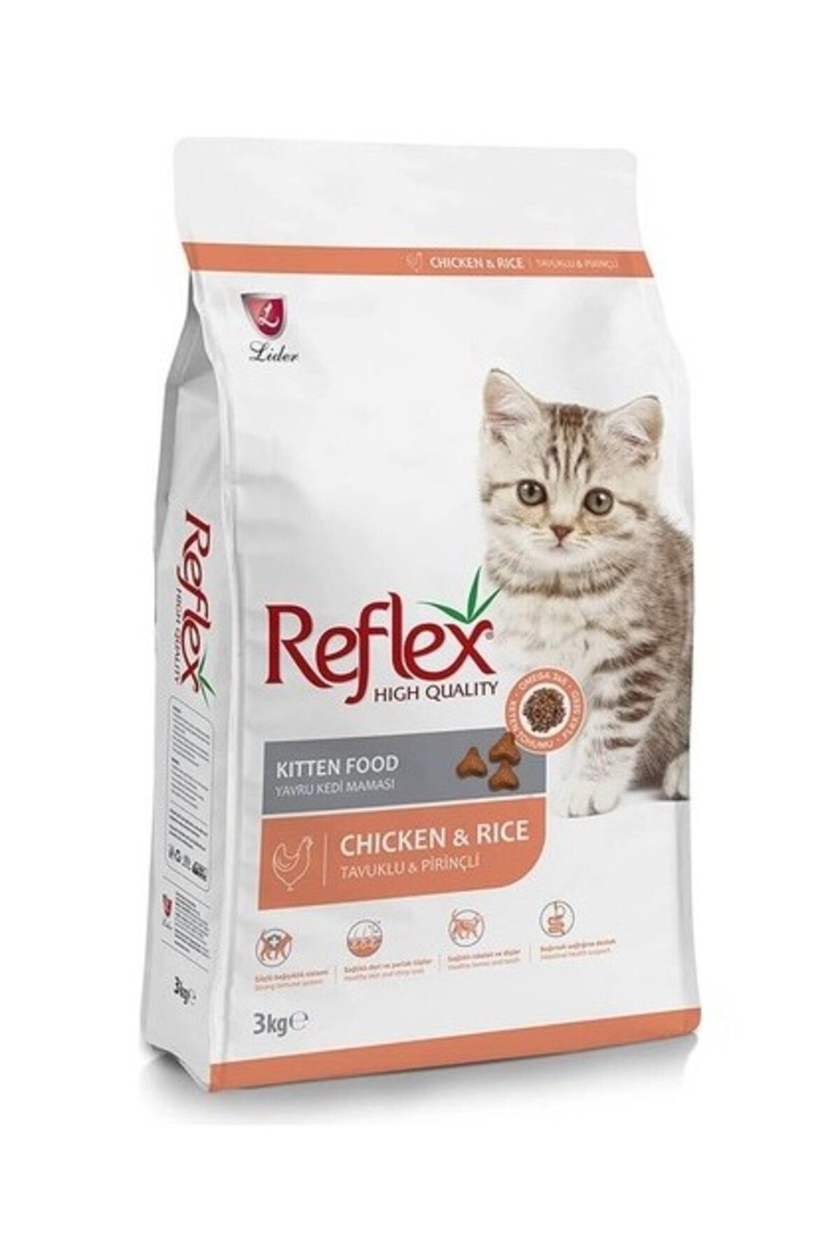 Reflex Tavuklu Yavru Kedi Maması 3 kg