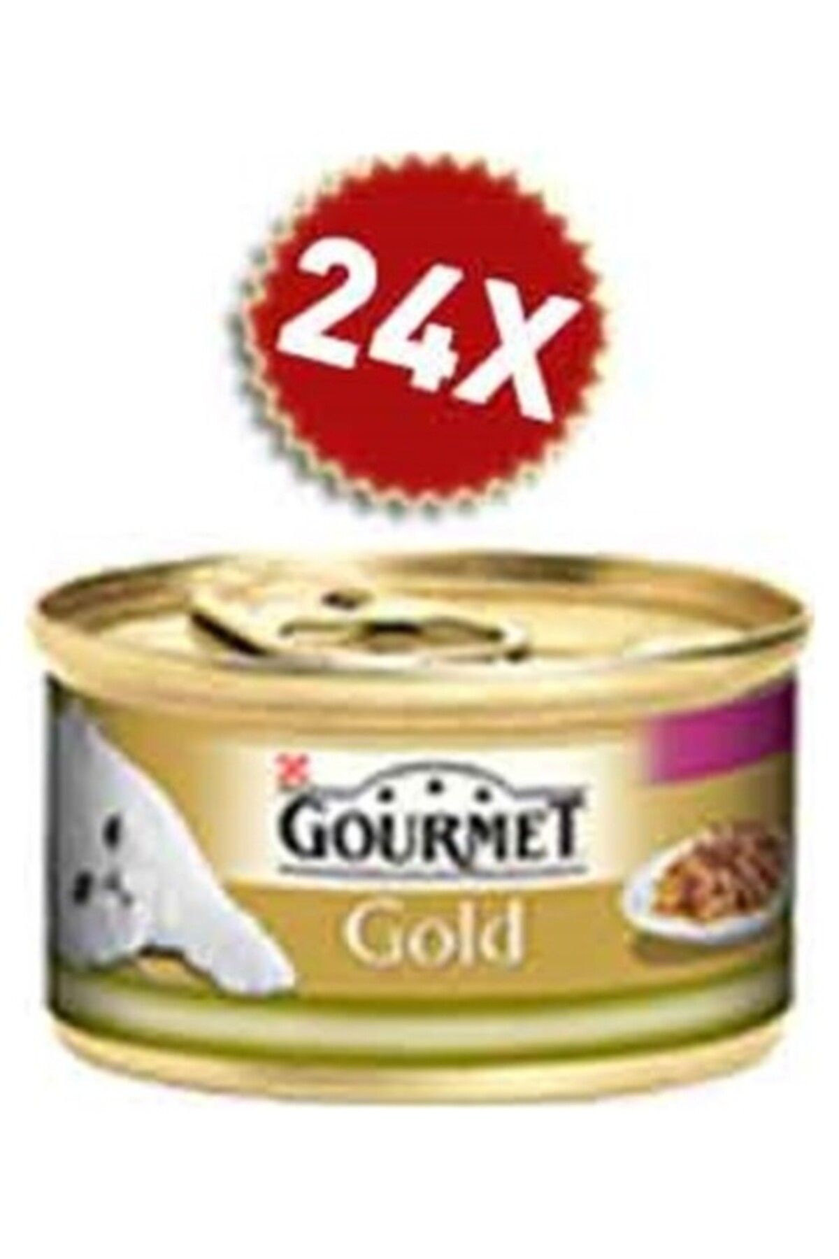 Gourmet Gold Ciğerli ve Tavşanlı 85 gr 24 Avantaj Paketi