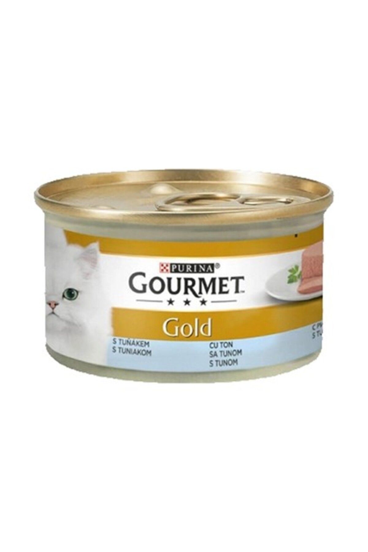 Gourmet Gold Ton Balık Yetişkin Kıyılmış Kedi Konservesi 24X85 gr