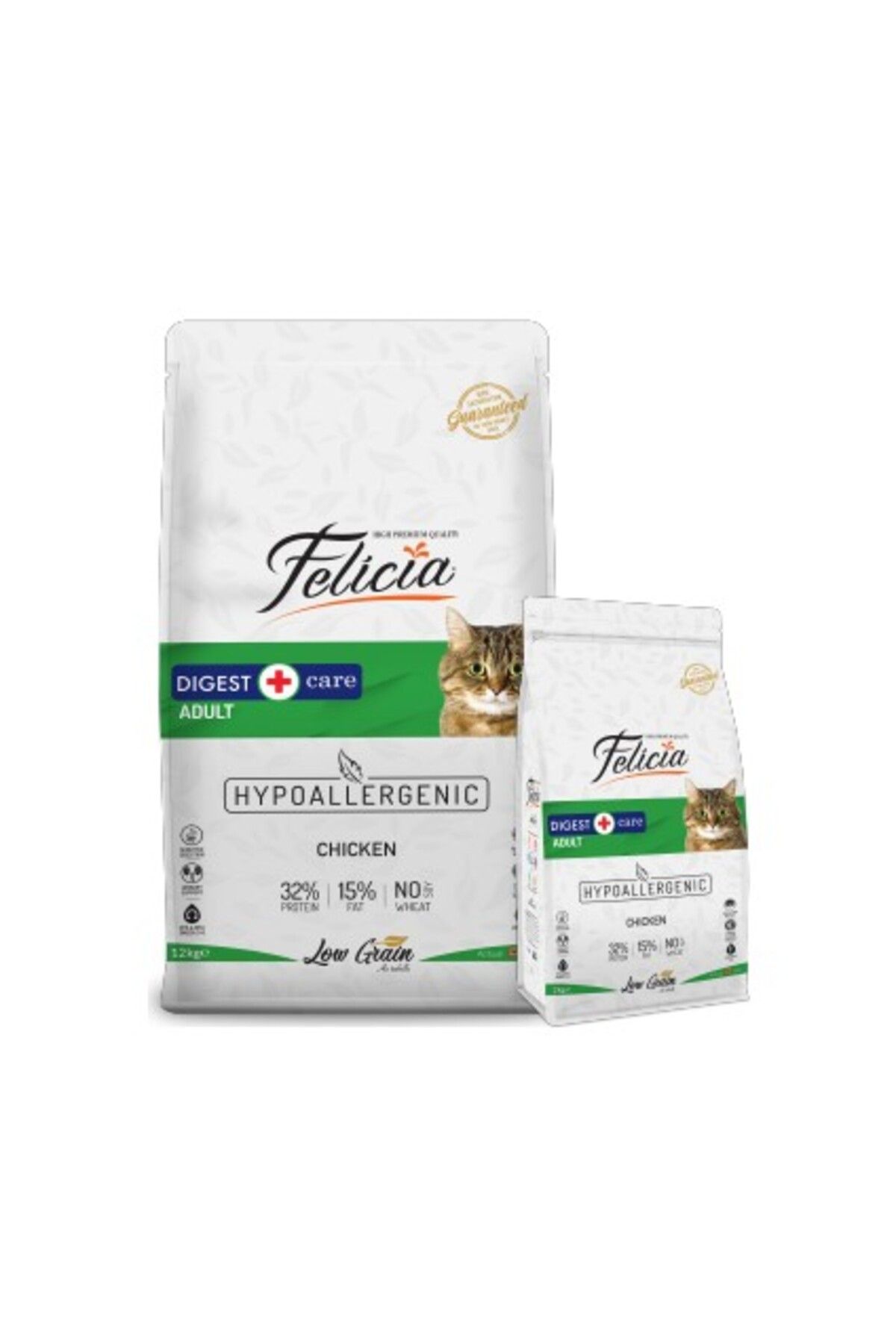 Felicia Tavuklu Yetişkin Kedi Maması 12 kg + 2 kg