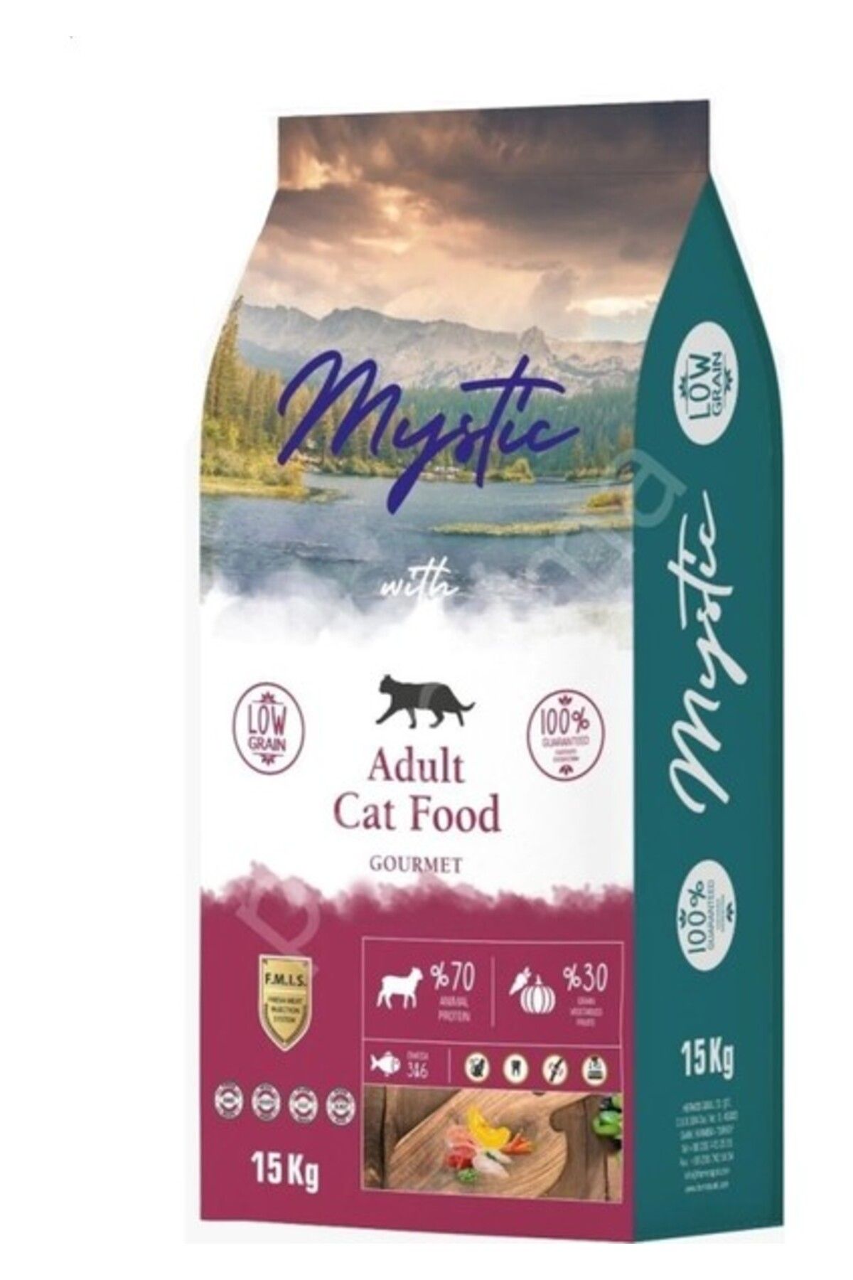 Mystic Gurme Yetişkin Kedi Maması 15 kg