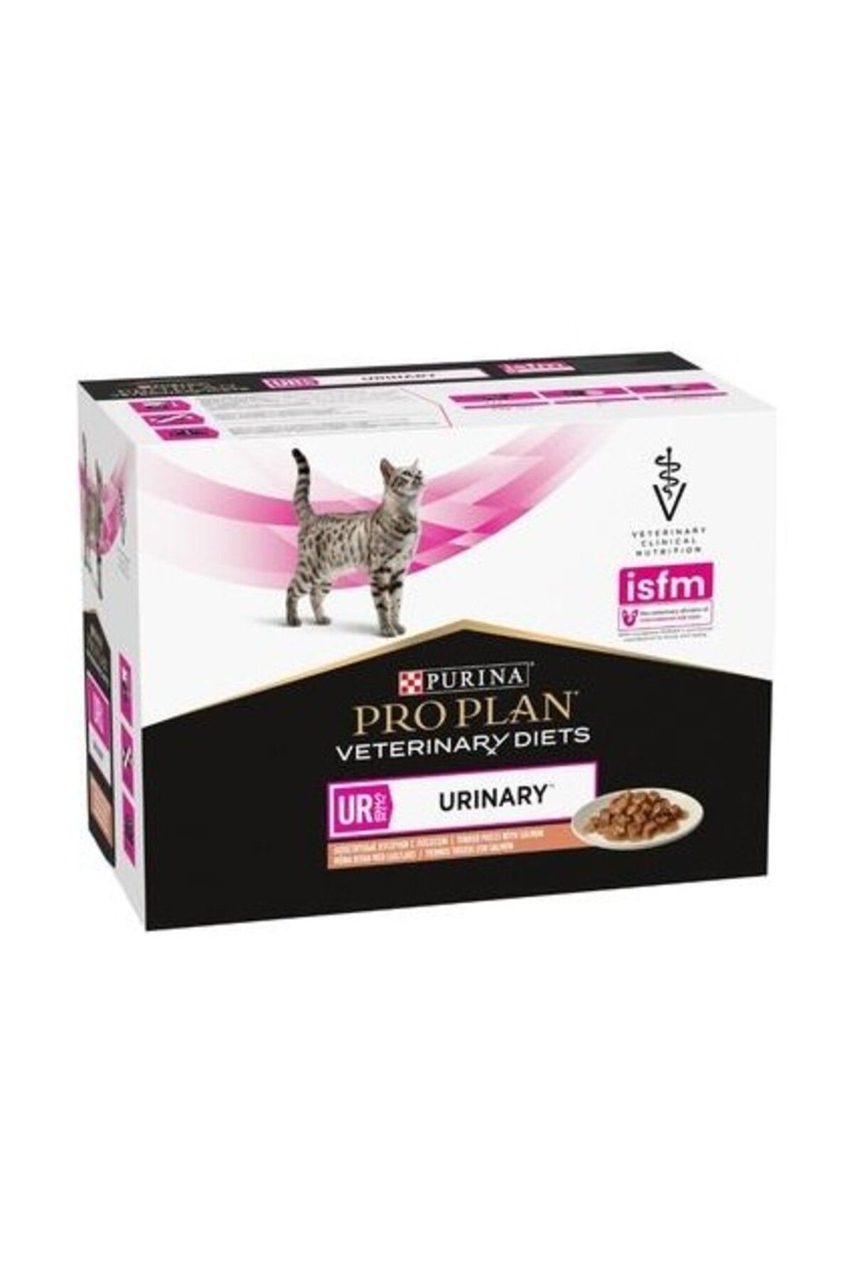 Cat Chow Purina Veterınary Dıets Ur Urinary Somonlu Yaş Kedi Maması 10 x 85 gr