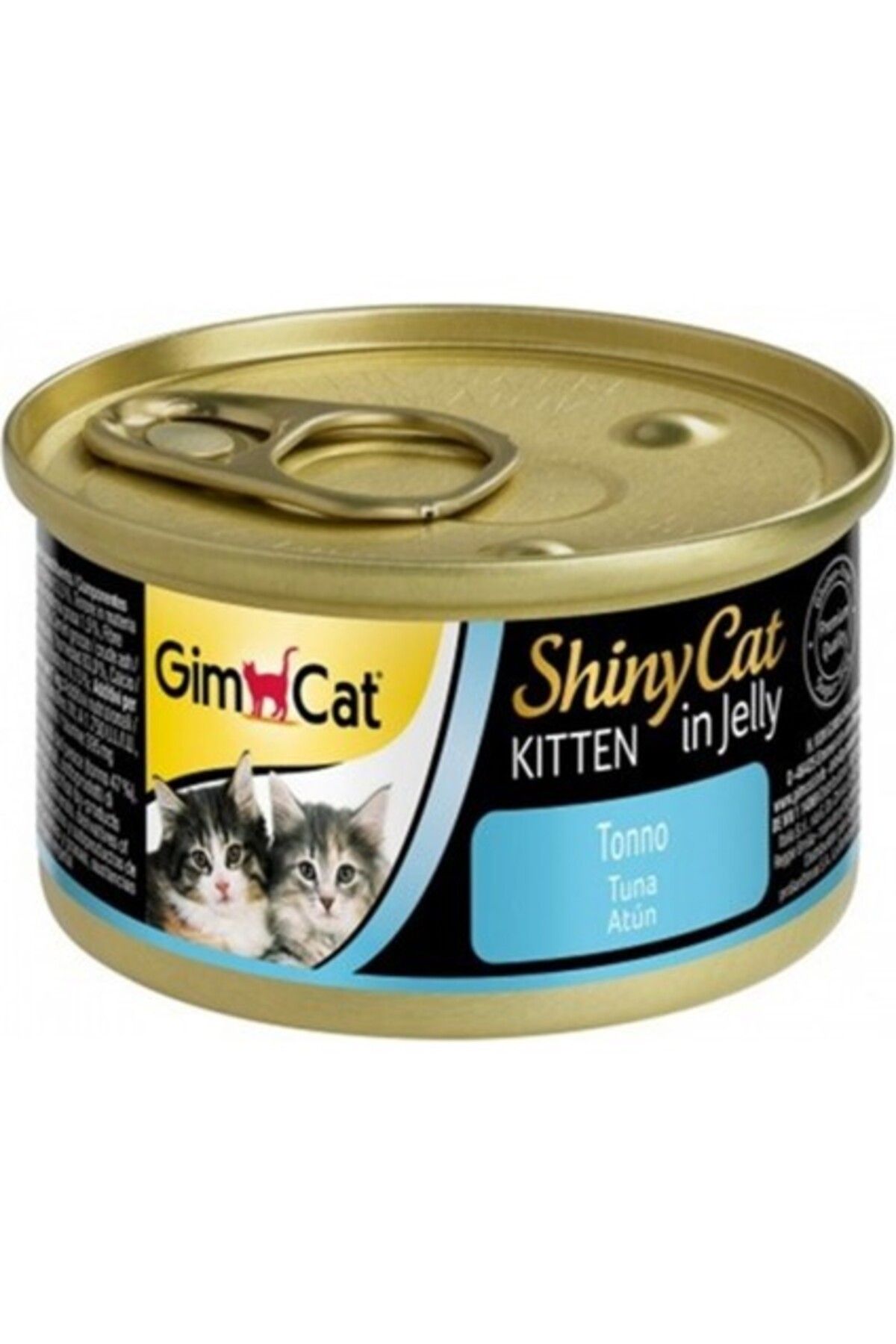 Gimcat Shiny Cat Ton Balıklı Yavru Kedi Konservesi 70 Gr