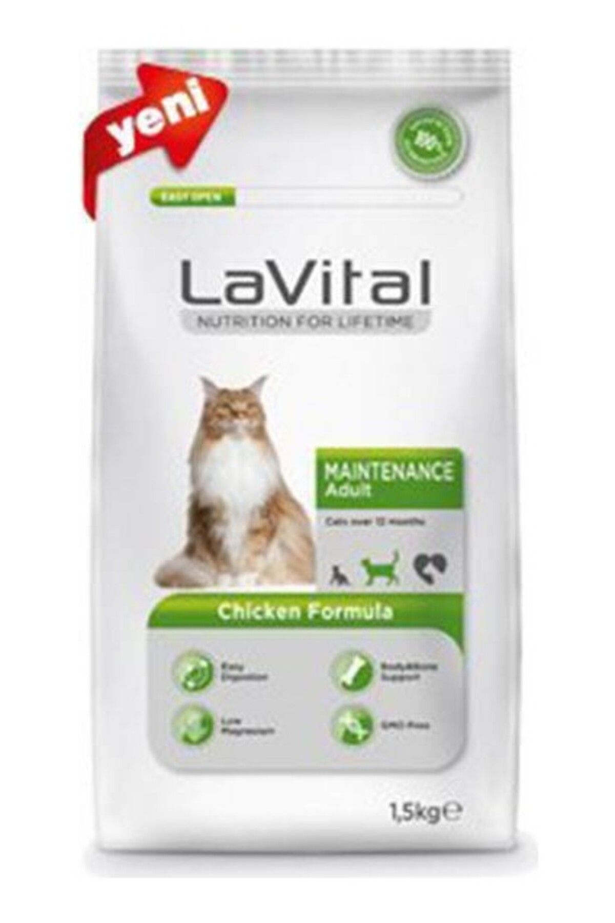 La Vital Maintenance Tavuklu Yetişkin Kedi Maması 1,5 Kg