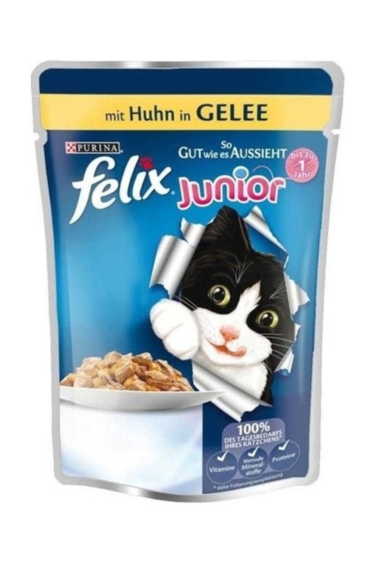 FELIX Purina Felix Yavru Kedi Konservesi 100 g x 48 Adet