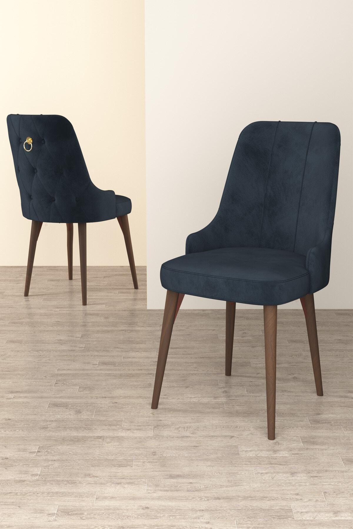 Mechta Meşe Desen 80 X 132 Açılabilen Mdf Yemek Masası Takımı 6 Adet Sandalye-4