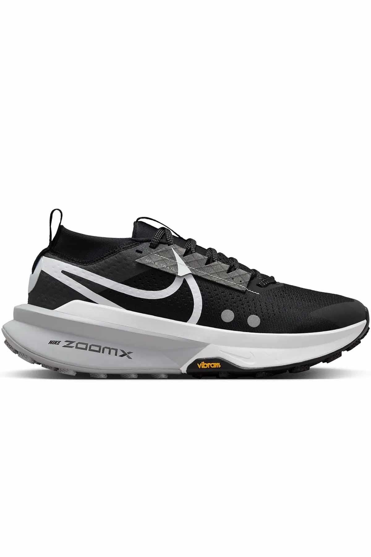Nike Zoom X Zegama Trail 2 Vibram Kaymaz Taban Fd5191-fd5190 Unisex Spor Ayakkabı Siyah-beyaz