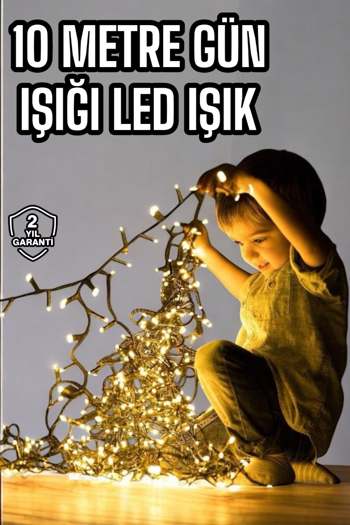 teknodayım 10 Metre Led Işık Saçaklı Dekoratif Şerit Led