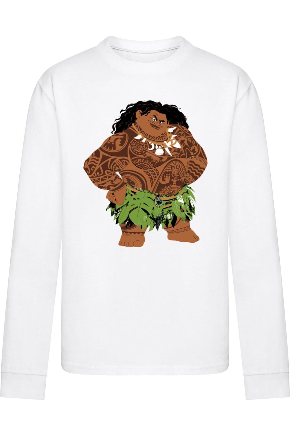 ABSOLUTE CULT Kids Moana Maui Longsleeve für Jungen - 116