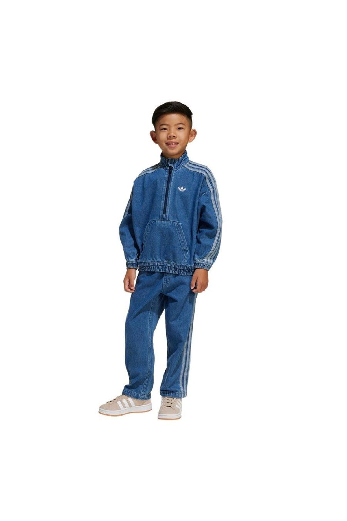 adidas-Originals Kids Blue Jean 2-Piece Set (Jc7871) 4