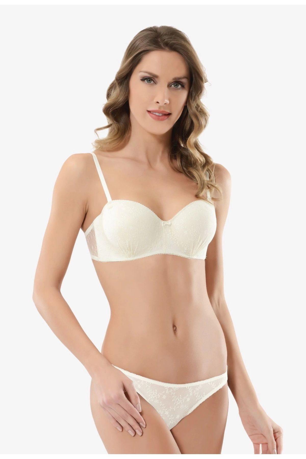Miravm Straplez Desteksiz Sütyen Takım 4503