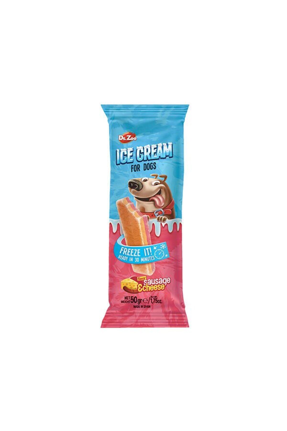farmapets Dr. Zoo Helado Sosis ve Peynirli Köpek Dondurma 50 Gr