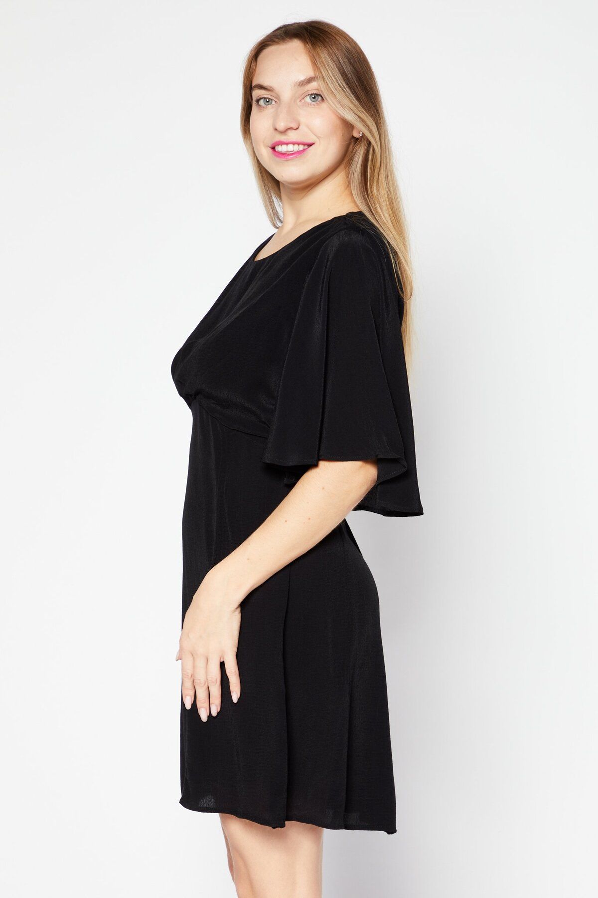 NA-KD-Women Plain Cut Out Mini Dress, Black 3