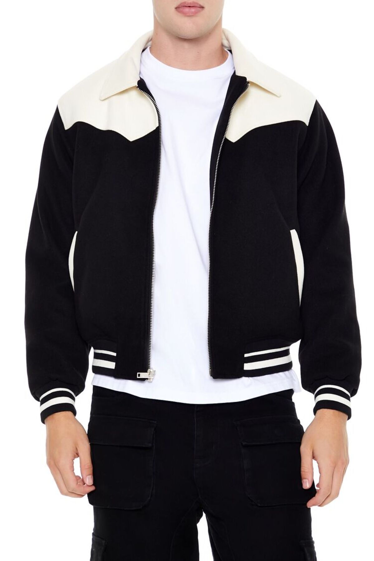 Forever 21 İki Renki Bomber Ceket