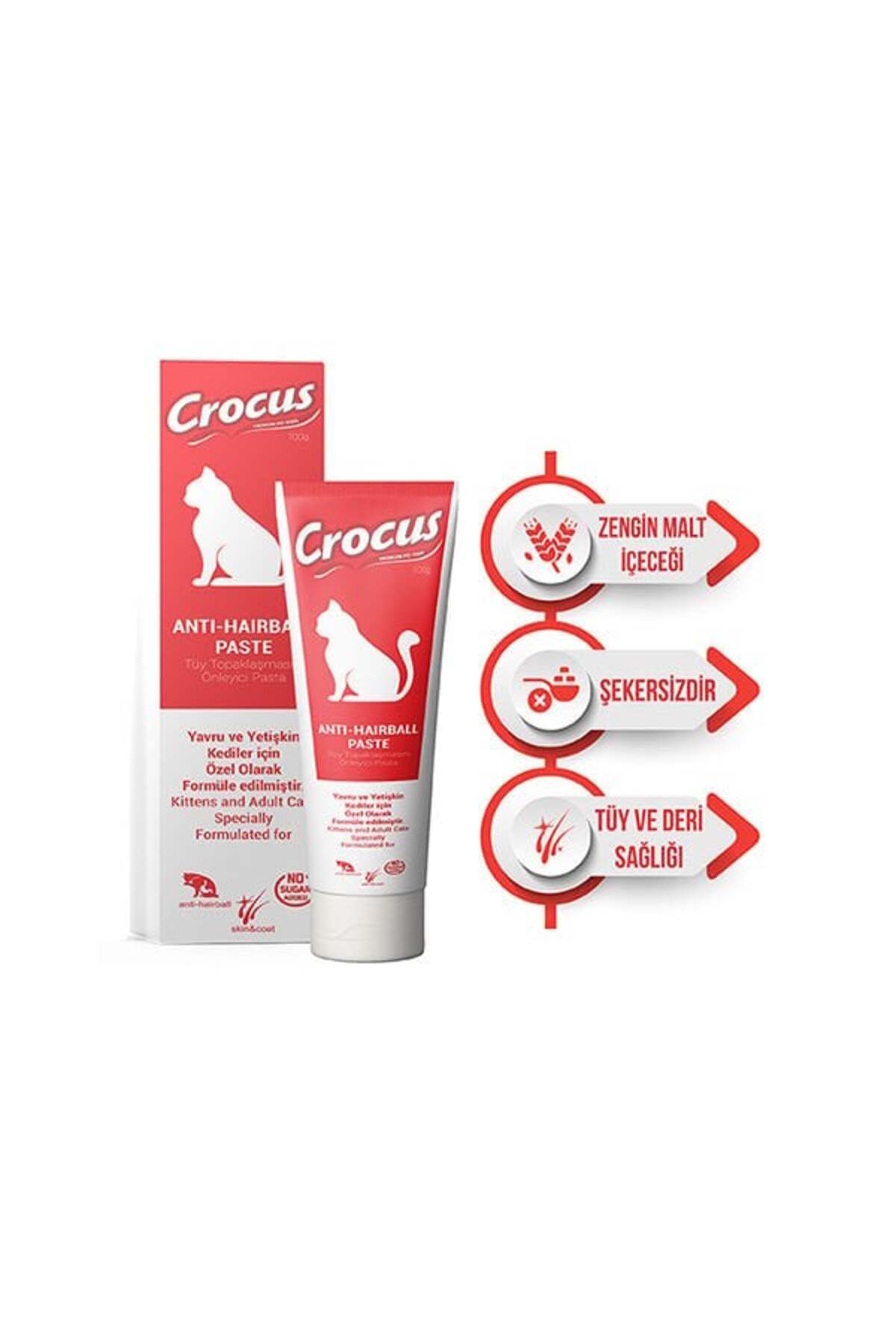 Furlo Crocus Anti Hairball Tüy Yumağı Önleyici Kedi Maltı 100 Gr