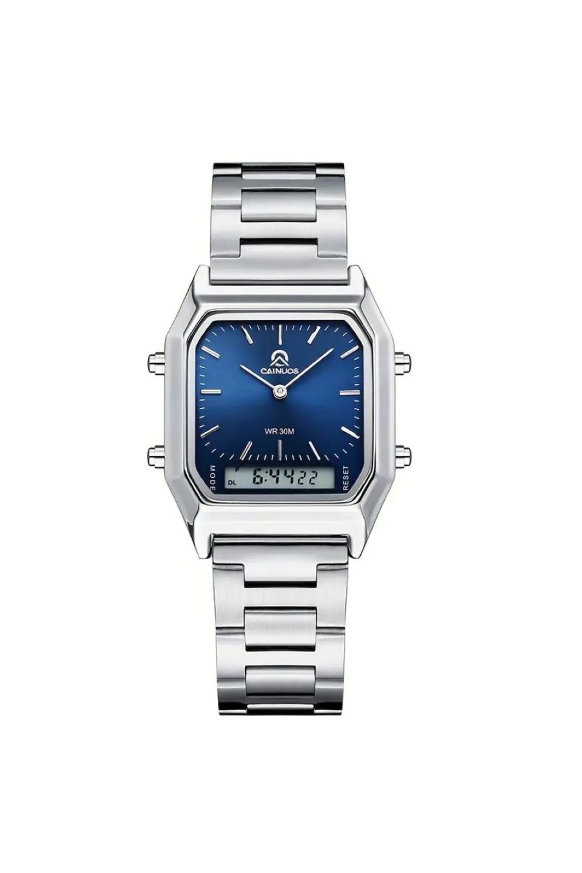 SKMİ-Cainuos Quartz Digital Dual Display Wrist Watch 3