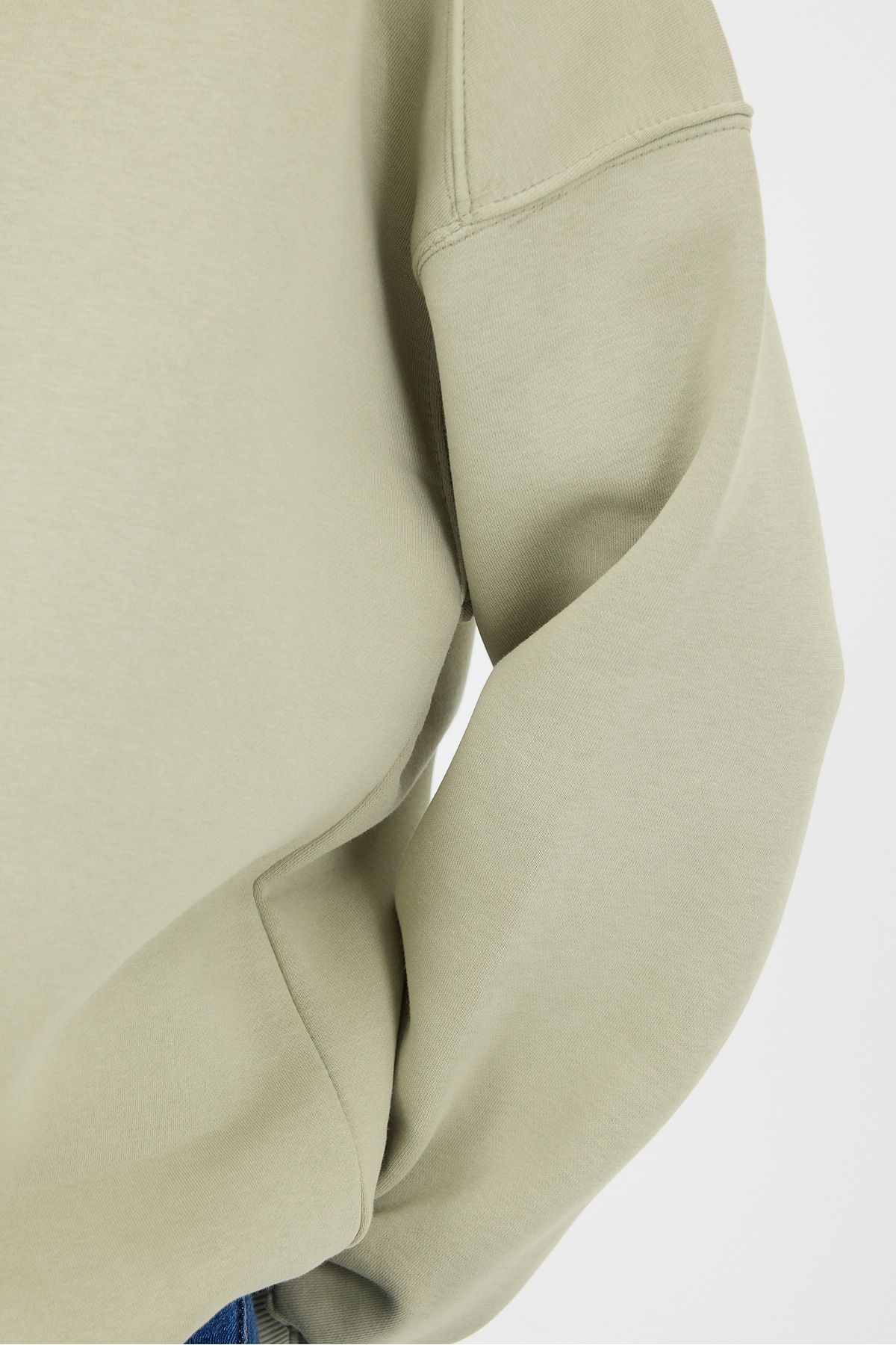 Addax-Crew Neck S3408-K11 Model Basic Sweatshirt 3